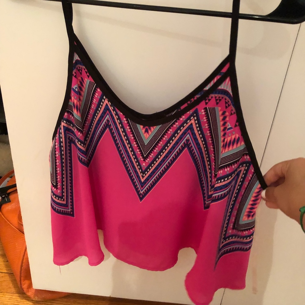 Heartbeeps pink colorful tank